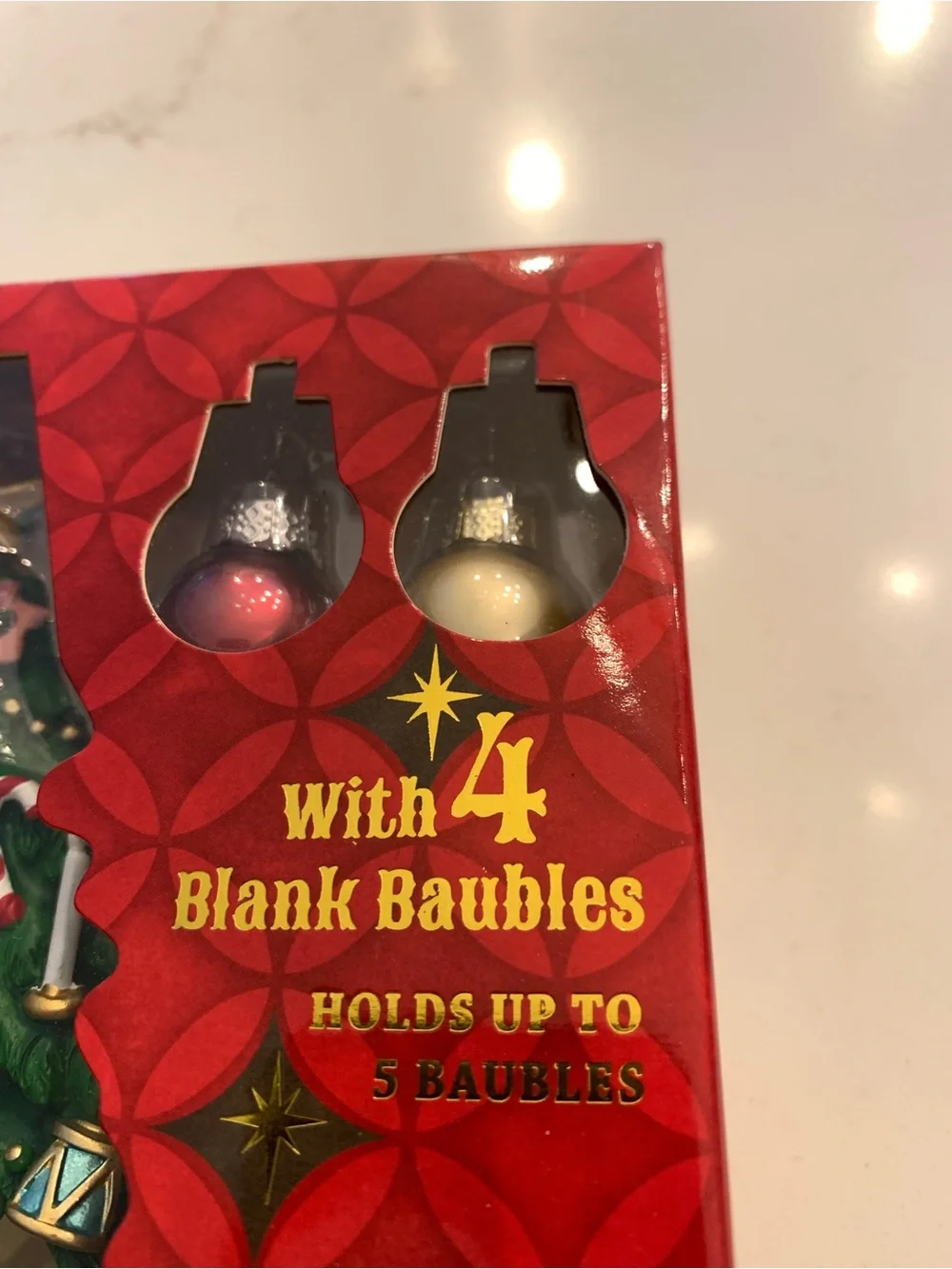 Our Mini Family Christmas Tree Personalized Baubles 9” NEW in box.